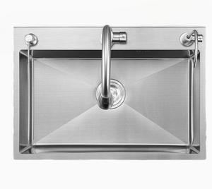 Stainless Steel Kitchen <b>Sink</b> 20”x15” <b>Small</b> Single Bowl for Apartment - Product Image 6