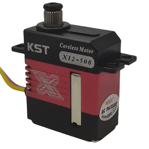 KST X12-508 6.2Kgf.cm 0.07sec High-Torque Coreless Metal Gear HV Digital KST RC Parts RC Parts RC Airplane Parts - Product Image 2