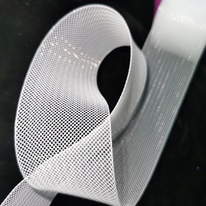 Zhenwei Textile – Maille rigide blanche élastique et durable de 2 pouces de large pour accessoires de <span class=keywords><strong>crinoline</strong></span> et robes structurées - Product Image 3