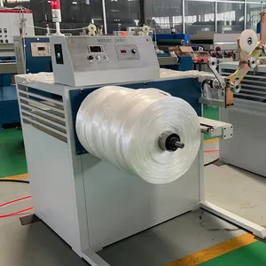 200kg High speed PP film tape winder machine for twine production