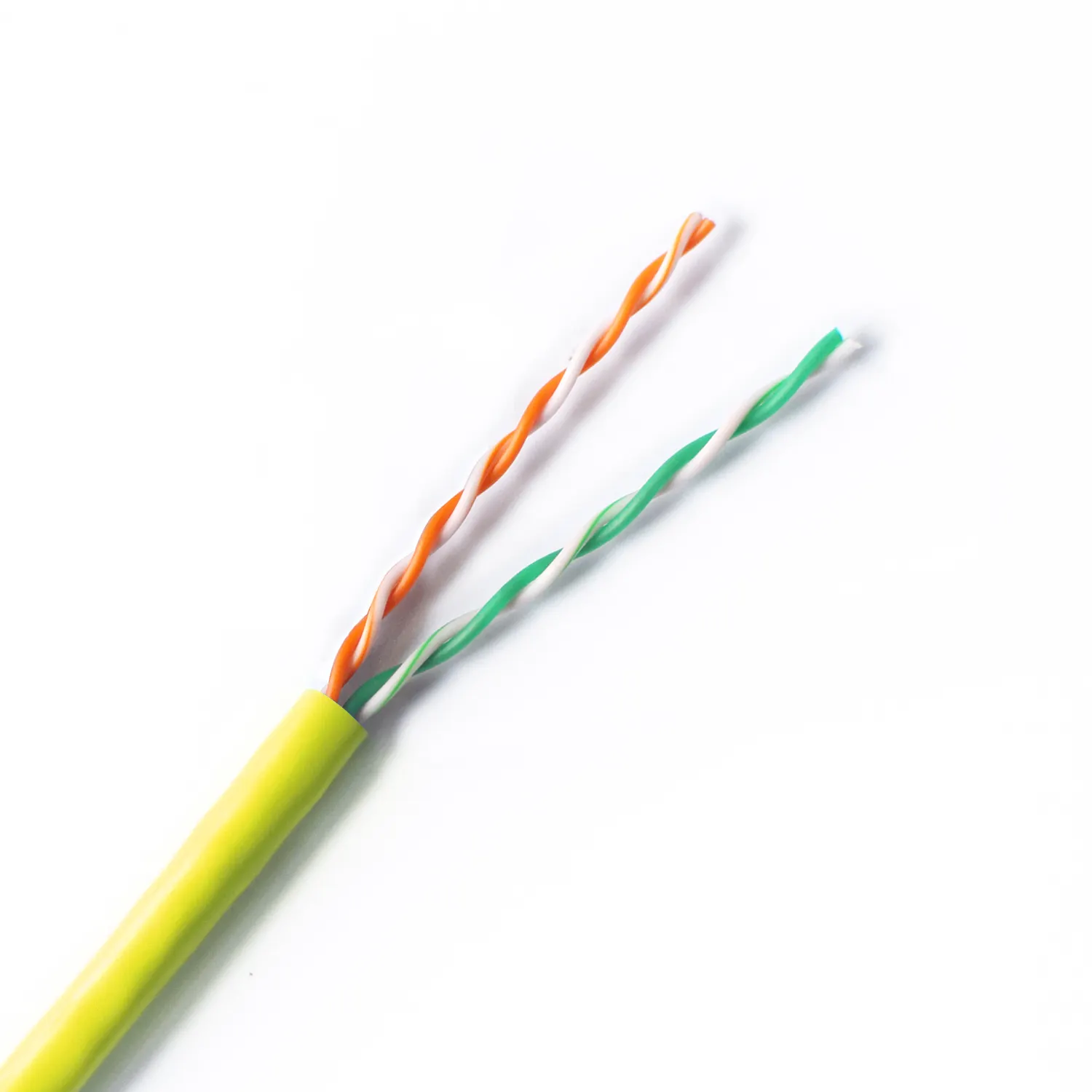 SZADP cat3 kabel dalam ruangan, kawat kabel telepon 2 pasang 4 core