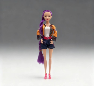 Poupée en peluche PVC <span class=keywords><strong>K</strong></span> pour Demon Hunter Girl, style idole, jouet créatif de collection pour enfants, éducation STEM - Product Image 5