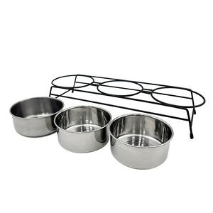 Elevated Pet Bowl Dog Bowl With Steel Rack