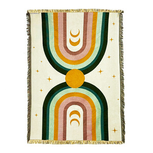Manta de hilo estilo INS personalizada y engrosada, tapete para exteriores, manta para camping y picnic, tapiz decorativo para colgar <span class=keywords><strong>en</strong></span> <span class=keywords><strong>la</strong></span> <span class=keywords><strong>pared</strong></span> - Product Image 4