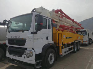 <span class=keywords><strong>Pompe</strong></span> <span class=keywords><strong>à</strong></span> <span class=keywords><strong>béton</strong></span> hydraulique stable montée sur <span class=keywords><strong>camion</strong></span>, neuve, chinoise, HB47V 47m, avec flèche télescopique - Product Image 6