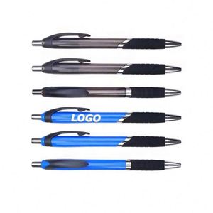 Stylos à bille rétractables, encre noire, pointe moyenne de 1mm, stylo de travail, écriture fluide pour hommes et femmes, bureau, affaires - Product Image 1