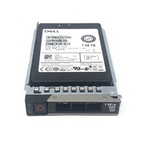 정통 새로운 델 7.68TB 2.5 인치 SAS 내부 서버 하드 디스크 15000rpm SATA 12 gb/s 5TB 용량 3.84TB 금속 플라스틱 쉘