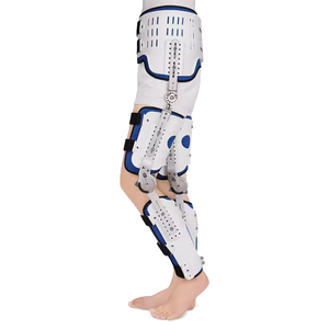 Attelle de genou articulée respirante FengYu pour adulte, soutien pour fracture de la hanche, <span class=keywords><strong>fixateur</strong></span> médical avec soutien pour la marche - Product Image 1
