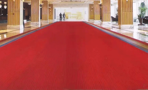 Rouleau de tapis côtelé d'<span class=keywords><strong>exposition</strong></span> 1m 2m 3m 4m de largeur tissu tapis commercial sol pour mariage et événement - Product Image 5