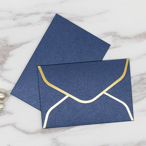 White Recycled <strong>Mini</strong> Paper Folding Square <strong>Envelope</strong> with Custom Kraft Paper <strong>Envelope</strong> - Product Image 6