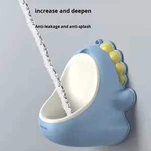 Tout-petits garçons urinoir en plastique toilette debout motif de dessin animé mural tuyau de Drainage connectable pas besoin de <span class=keywords><strong>vide</strong></span> - Product Image 3