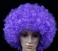 Usine Afro court bouclé perruque pour femmes hommes Cosplay Anime fête noël Halloween fantaisie drôle Clown perruques cheveux synthétiques