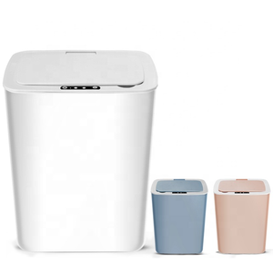 Cubo de Basura Inteligente de Alta Calidad con Sensor Nórdico, Automático, para Hoteles, Baños, Cocina, Cubo de Basura de Plástico - Product Image 5