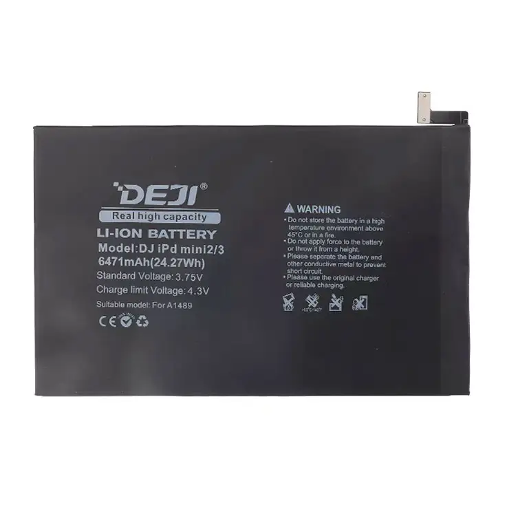 6471Mah Tablet Batterij Voor Ipad Mini 2 3 6 Mini2 Mini3 A1512 A1489 A1490 A1491 A1599 Met Gereedschap