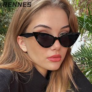 Modèle de Offre Spéciale de pare-soleil extérieur rétro œil de <span class=keywords><strong>chat</strong></span> unisexe de haute qualité avec lentilles UV400 et cadre PC multicolore - Product Image 1