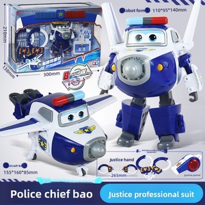 Juguetes de Plástico de la Serie Super Wings: Figuras de Acción de los Personajes Lelos, Chief Bee, Oficial Lu e Inspector Jinzi - Product Image 4