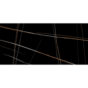 Piano di Lavoro in Pietra Sinterizzata Nera e Dorata di Grande Formato <span class=keywords><strong>per</strong></span> Cucina Moderna, Isola e Decorazione Murale <span class=keywords><strong>per</strong></span> Villa - Product Image 5