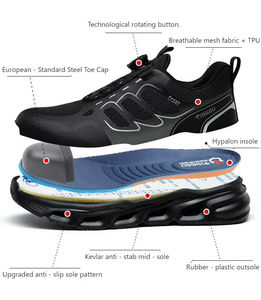 High Quality Breathable Outdoor Mountain Climbing and Off-road Running <b>Shoes</b> with Ankle protection <b>Waterproof</b> and Stab-proof - Product Image 3