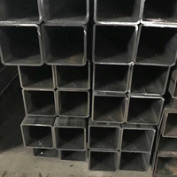Perfil Cuadrado Hueco de Acero Negro (SHS) MS, Materiales de Construcción a Bajo Precio, Técnica ERW, Corte, Soldadura y Procesamiento