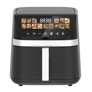 Aifa Home usando 6L 8L OEM ODM Arriba y abajo fiebre Cuadrado Alta calidad 2 elementos calefactores Freidoras de aire multifunción con mango - Product Image 5