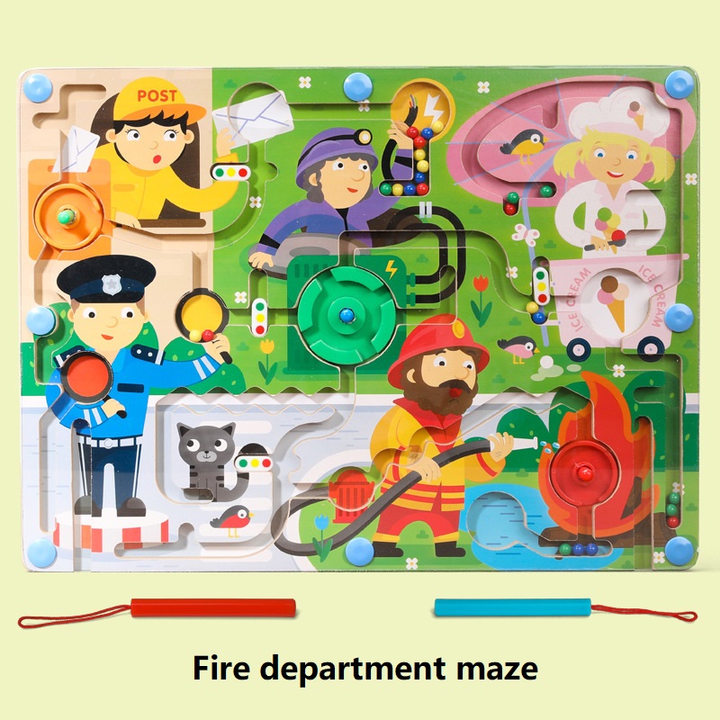 Fire department maze