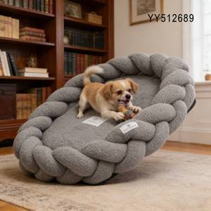 Cama para Perros YANGYANGPET de Tela de Peluche, Cómoda, Moderna y de Lujo - Product Image 6