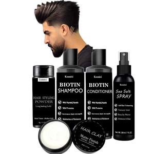 Ensemble de soins capillaires pour hommes avec logo personnalisé, kit de 500 avec marque privée, kit de <span class=keywords><strong>shampoing</strong></span> et d'après-<span class=keywords><strong>shampoing</strong></span> pour hommes avec spray au sel de mer - Product Image 6