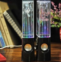Haut-parleur Bluetooth avec lumière LED colorée, danse de l'eau, pour ordinateur portable, téléphone, spectacle de fontaine d'eau dansante, haut-parleur Bluetooth sans fil