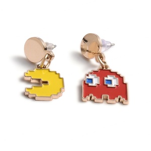 Fashion Jewelry Soft Enamel Ear <b>Studs</b> Wholesale Anime Designs Custom Earring for Women - Product Image 4