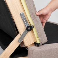 Herraje de Acero OEM Jiashida para Sofá Reclinable Ajustable, Bisagra con Ángulo de Apertura de 90-180 Grados, Fácil Instalación para Sofá Seccional