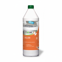 ITICLEAN FL 12 x 1 Litro Desengrasante Universal Concentrado para Cocina, Áreas de Procesamiento de Alimentos, Mesas y Encimeras, Hecho en Italia