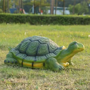 Factory Direct Sale Fiberglass Animal Turtle Sculpture For Outdoor Garden Resin Ornament Resin Fiberglass Statue For Sale