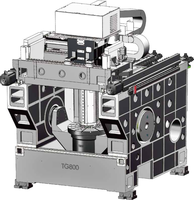 Centre d'usinage CNC vertical 5 axes haute vitesse, broche HSK-A63 à cône automatique pour commande, haute précision, usage intensif