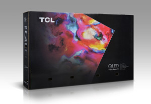 Jumbo LED TV di chuyển hộp Gia Cố Góc 100% có thể tái chế cứng nhắc Hộp Tùy chỉnh dập nổi Matt cán UV lớp phủ - Product Image 2