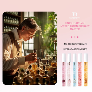 Set de 5 Sprays de Fragancia de 10 ml, Sin Alcohol, Larga Duración, Aroma a Melocotón y Vainilla, Perfume Corporal y Capilar, Muestra en Caja de Regalo - Product Image 6