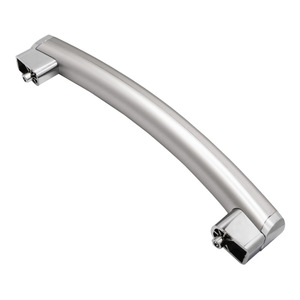 Microwave Oven <b>Door</b> <b>Handle</b> WB15X21101 Stainless Steel Durable <b>Replacement</b> Part For Microwave Oven Accessories - Product Image 1