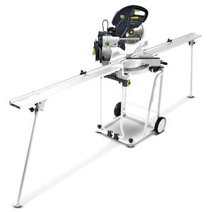 Sierra ingletadora compuesta deslizante KAPEX 120 REB-UG de 1600W y 260mm (10-1/4") con carro y accesorios de recorte (575850) - Product Image 1
