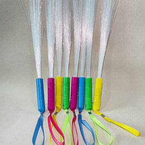 Tongkat menyala <span class=keywords><strong>LED</strong></span> elektronik, tongkat peri bercahaya, tongkat konser, alat peraga serut, tongkat serat optik elektronik - Product Image 4