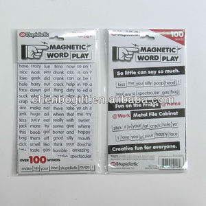 Tùy Chỉnh Hơn 100 Từ Từ Cho Học Tập Mới Lạ Chữ Cái Tiếng Anh Từ Chơi Trò Chơi Cho Tủ Lạnh Cá Nhân Từ Chữ - Product Image 2