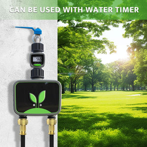 Temporizador de manguera de agua de jardín inteligente Wi-Fi controlado por aplicación Producto de salidas duales para rociadores inteligentes Automatización del hogar Riego eficiente - Product Image 2