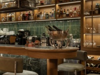 Conception d'intérieur sur mesure pour bar à vin, restaurant gastronomique haut de gamme, aménagement clé en main, service complet d'aménagement moderne pour l'hôtellerie
