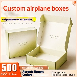 Cajas de Envío Corrugadas Gruesas Impresas Personalizadas para Cosméticos y Comercio Electrónico en Pequeños Lotes - Product Image 1