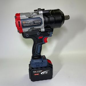 Llave de Impacto Inalámbrica de 3/4 Pulgadas, de Alta Resistencia, con Batería de Iones de Litio, Portátil, para Reparación de Neumáticos de Automóviles - Product Image 5