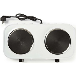 Placa Calefactora Eléctrica de 2 Quemadores, 15 cm de Diámetro, 2000 W de Potencia, Zonas de Cocción - Product Image 2