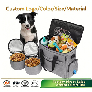 Borsa da Viaggio per Cani Impermeabile Personalizzata Approvata dalle Compagnie Aeree Zaino per Animali Domestici Valigia Borsa Weekend - Product Image 1