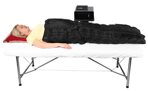 กางเกงนวดบีบอัดลมแบบ 24 ถุงลม พร้อมระบบฟื้นฟูขาเต็มรูปแบบ เครื่องกดอัดลมแบบนิวเมติก อุปกรณ์วิเคราะห์สภาพผิว - Product Image 6