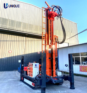 Plataforma de perforación de mina de pozo de alta eficiencia 200m-400m Crawler 260m-300m para máquina de perforación de agua de Filipinas con motor - Product Image 2