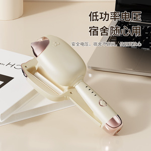 Rizador de pelo Cat Paw Curling Iron de 32 mm con forma de huevo en V profunda, con iones negativos, para rizos grandes - Product Image 2