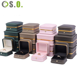 Cajas de Embalaje de Joyería de Cuero PU Premium Personalizadas al por Mayor en Color Marrón para Collares, Pulseras, Anillos, Pendientes, Caja de Joyería - Product Image 4