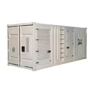 Industriële Back-Up Container Generator 700kw 800kw 900kw 1Mw Power Stille Diesel Genset Voor Fabriek